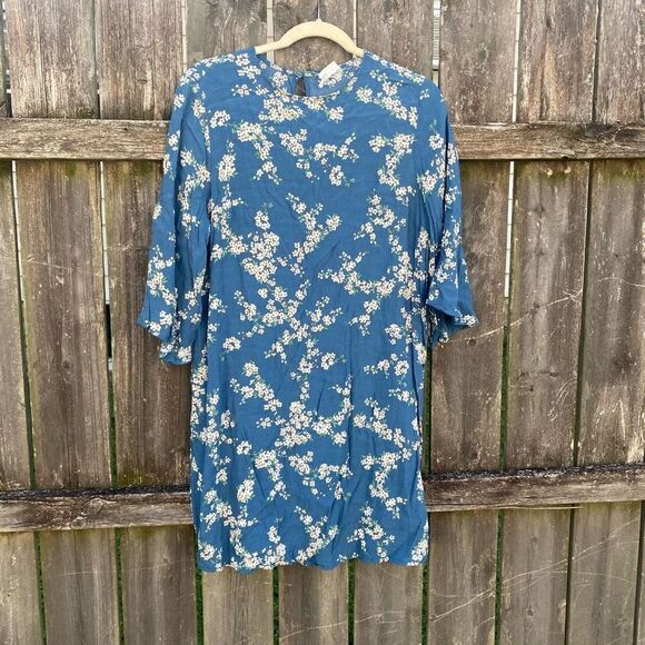 GP&J Baker X H&M Blue Floral Dress | 8 - Picture 2 of 6